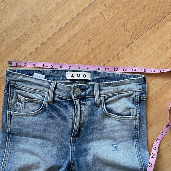 AMO Jane crop flare jeans in Blue Bell style - Picture 15 of 16